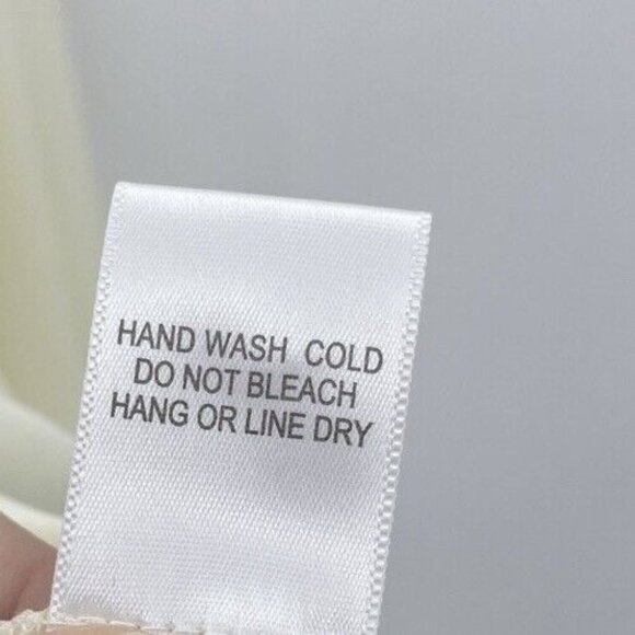 Chloe K Women’s Ivory Sheet Black‎ Collared Blouse Size M Preppy Gothic Feminine - Picture 8 of 10